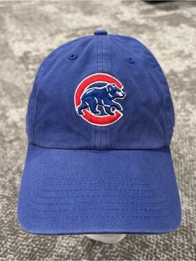 Kids 47 Brand Chicago Cubs Blue OSFA Adjustable Hat